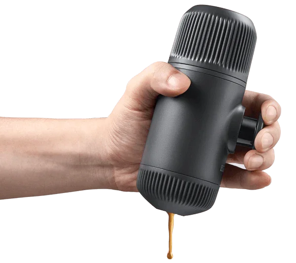 WACACO Nanopresso Portable Espresso Machine Black + NS Adapter - Tashqila WACACO Nanopresso Portable Espresso Machine Black + NS Adapter - Tashqila